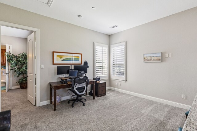 2711 Bauer Ct, Lucas, TX 75002 - carpeted office featuring baseboards