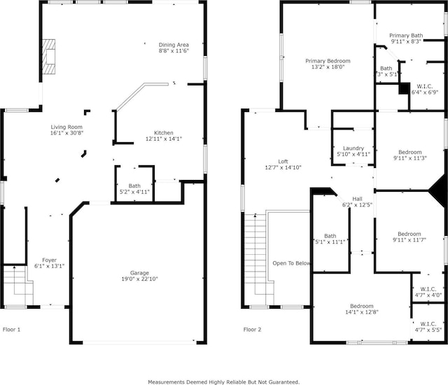 5033 Glenscape Trl, Fort Worth, TX 76137 - home floor plan