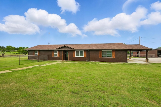 5900 Florance Rd, Northlake, TX 76247 - single story home with a carport and brick siding
