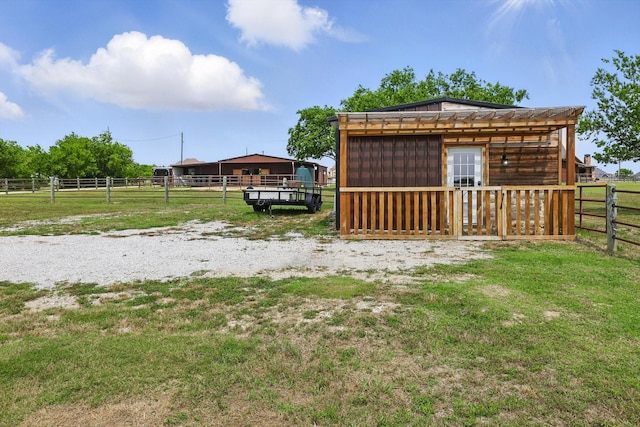 5900 Florance Rd, Northlake, TX 76247 - view of yard featuring an exterior structure and an outbuilding