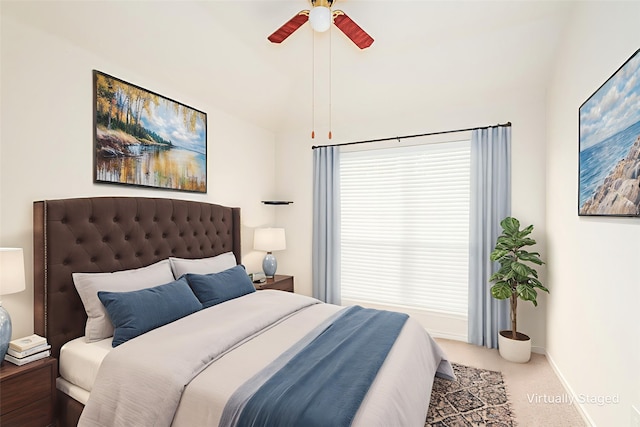 5508 Periwinkle Ln, Mckinney, TX 75070 - bedroom featuring carpet, baseboards, and ceiling fan