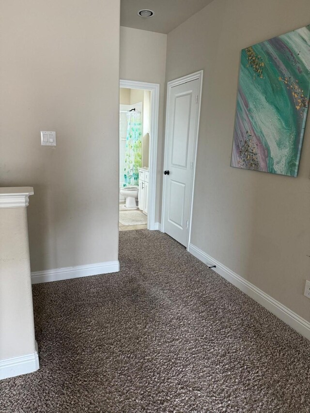 1301 Cold Stream Dr, Wylie, TX 75098 - corridor with carpet floors and baseboards