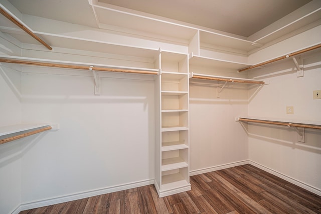 4404 Bentley Dr, Plano, TX 75093 - spacious closet with dark wood-style floors