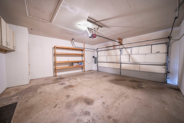 4404 Bentley Dr, Plano, TX 75093 - garage with electric panel and a garage door opener