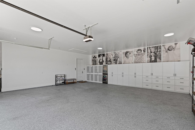 7799 Barber Ranch Rd, Fort Worth, TX 76126 - garage featuring a garage door opener