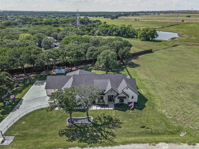7799 Barber Ranch Rd, Fort Worth, TX 76126 - view of rural area featuring a large body of water