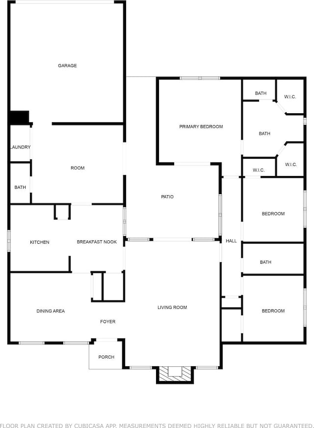 1614 Shadow Moss Way, Carrollton, TX 75007 - view of floor plan / room layout