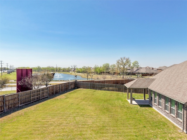 2400 Prairie Trail Ave, Aubrey, TX 76227 - view of yard featuring a water view
