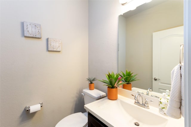 2400 Prairie Trail Ave, Aubrey, TX 76227 - bathroom with toilet and vanity