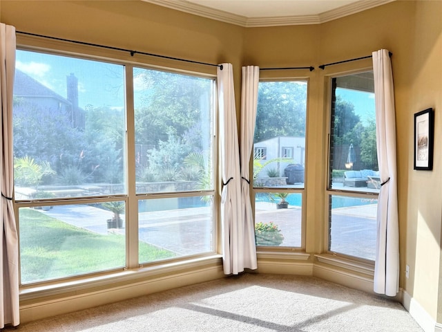 1801 Monaco Dr, Corinth, TX 76210 - unfurnished sunroom with healthy amount of natural light