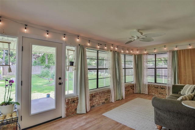 366 W Blackjack St, Dublin, TX 76446 - sunroom featuring rail lighting