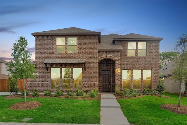 104 Laurel Oak Dr, Red Oak, TX 75154 - traditional-style home with brick siding and roof with shingles