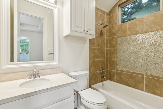 3708 Ledgestone Ct, Richardson, TX 75082 - full bathroom with vanity and shower / bath combination