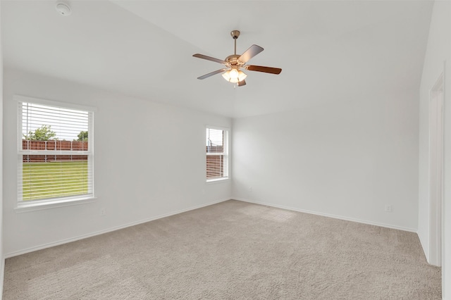 4311 Cordata Dr, Melissa, TX 75454 - empty room with carpet floors, a ceiling fan, baseboards, and a smoke detector