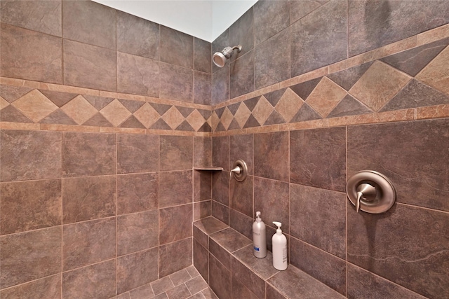 1212 Porter Rd, Bartonville, TX 75022 - bathroom with tiled shower