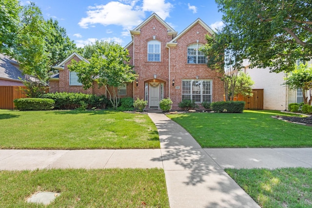 3804 Morning Dove Dr, Plano, TX 75025 - traditional-style home with brick siding