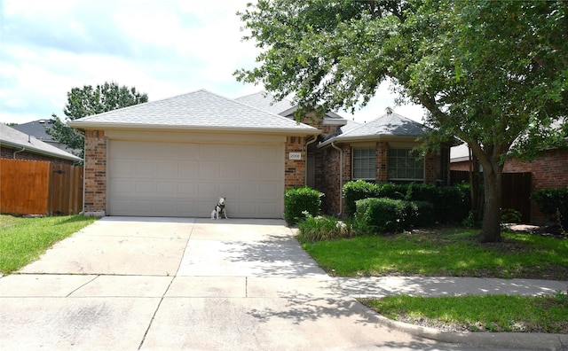 2008 Pine Knot Dr, Heartland, TX 75126 - ranch-style house with brick siding, driveway, and a garage
