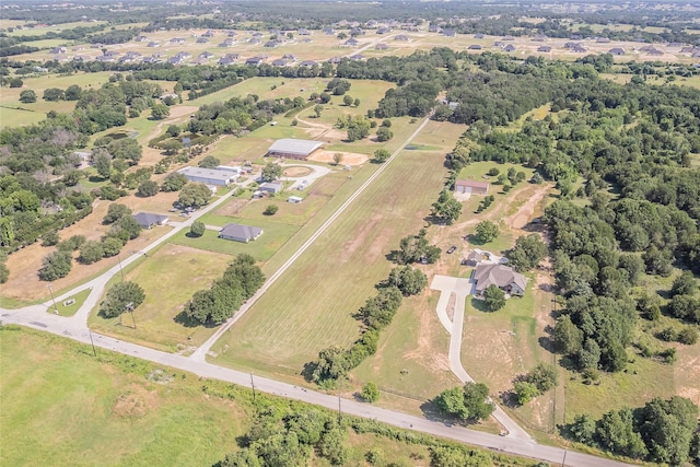 1055 Miller Rd, Reno, TX 76020 - aerial view of property and surrounding area with rural landscape