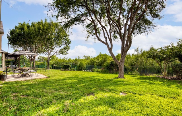 11471 Balcones Dr, Frisco, TX 75033 - view of yard featuring a patio area and a gazebo