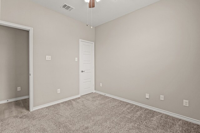 1601 Bennington Ln, Celina, TX 75009 - unfurnished room featuring carpet floors, a ceiling fan, and baseboards