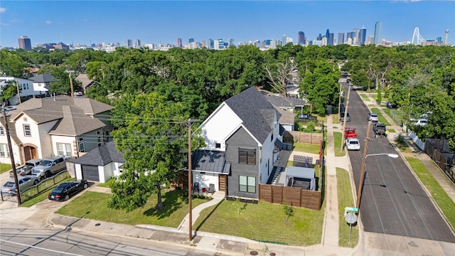 3502 Vilbig Rd, Dallas, TX 75212 - drone / aerial view of city skyline