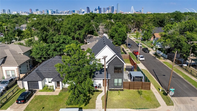 3502 Vilbig Rd, Dallas, TX 75212 - bird's eye view of city skyline