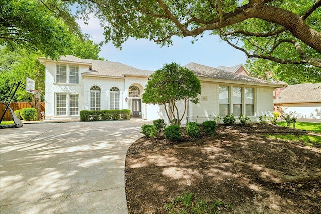 4804 Arbor Glen Dr, Mckinney, TX 75072 - view of front of home with concrete driveway and an attached garage