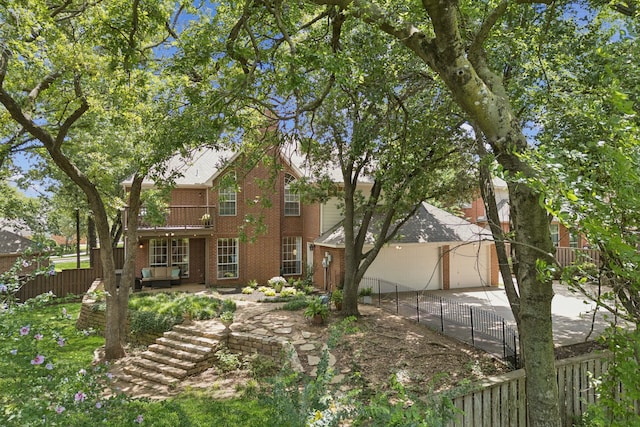 726 Nettleton Dr, Southlake, TX 76092 - view of front facade with brick siding, driveway, and a garage