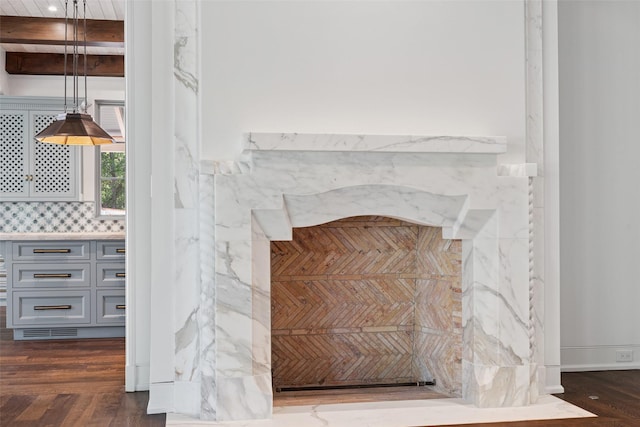 4400 Belfort Pl, Highland Park, TX 75205 - detailed view of wood finished floors
