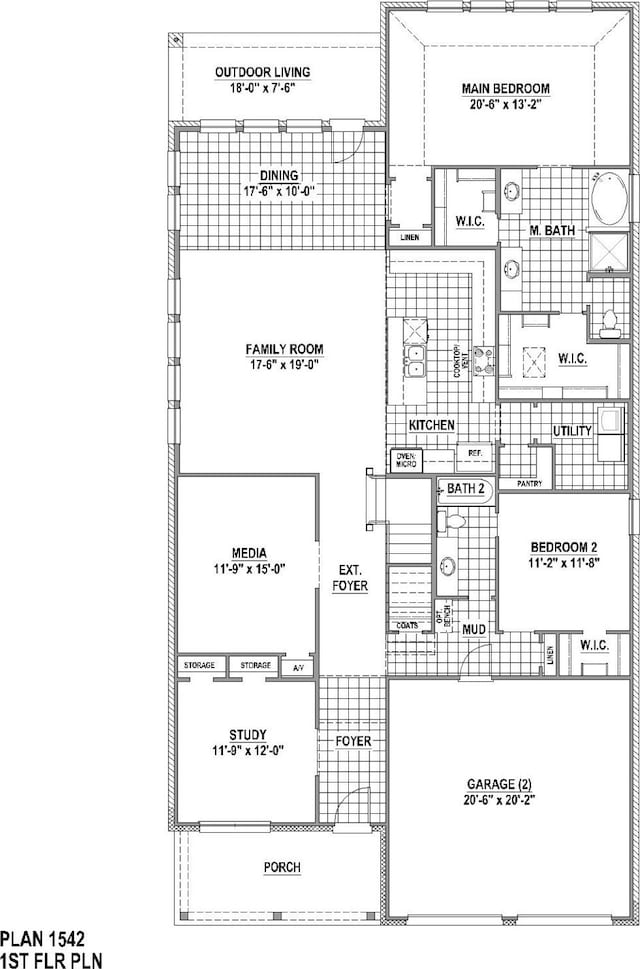 4203 Windy Point Rd, Oak Point, TX 75068 - property floor plan