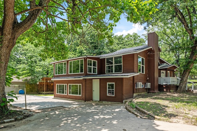 147 Carolynn Rd, Mabank, TX 75156 - view of front of property with a chimney and a shingled roof