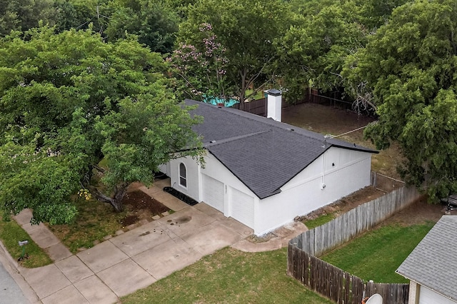 6821 Mickey Dr, Watauga, TX 76148 - aerial view of property and surrounding area