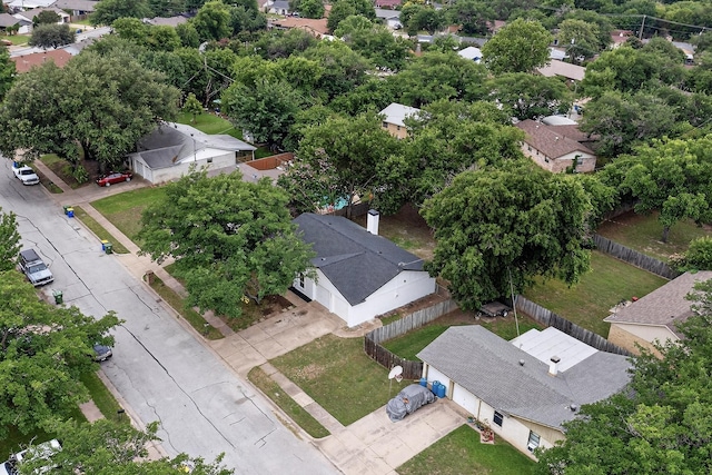 6821 Mickey Dr, Watauga, TX 76148 - aerial perspective of suburban area