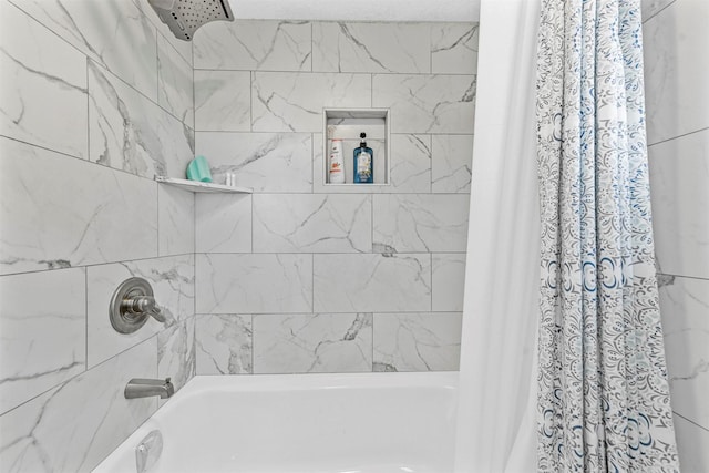 1200 Old Decatur Rd, Decatur, TX 76234 - bathroom with shower / bath combo with shower curtain