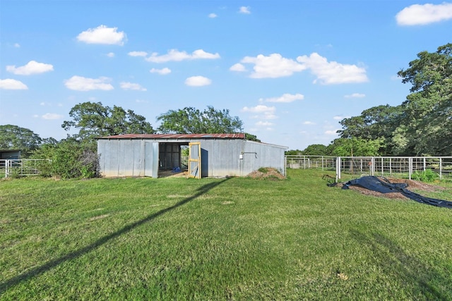 1200 Old Decatur Rd, Decatur, TX 76234 - view of yard featuring a pole building and an outbuilding