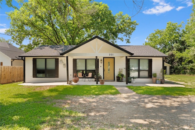 201 W Tinsley Dr, Robinson, TX 76706 - view of front facade with roof with shingles and a porch