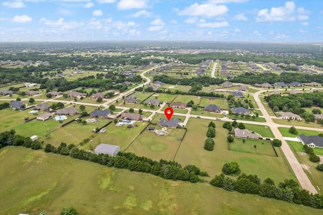 7030 Brooke Blvd, Midlothian, TX 76065 - aerial view of property and surrounding area with nearby suburban area