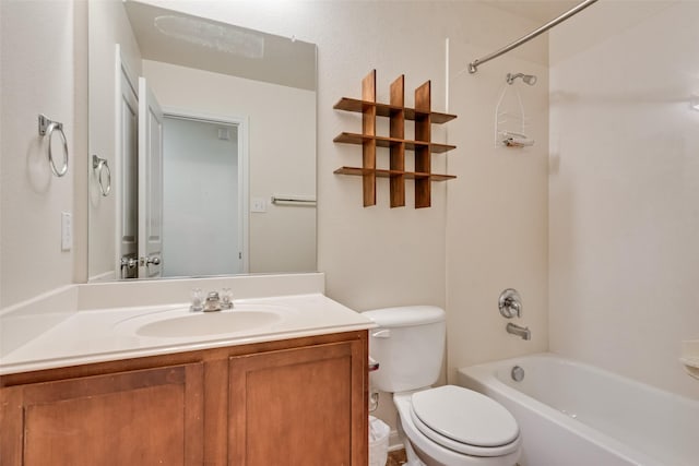 11808 Warbler Ln, Fort Worth, TX 76244 - full bathroom featuring toilet, vanity, and washtub / shower combination