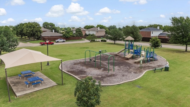 1800 Summer Glen Ct, Allen, TX 75002 - community play area featuring a yard
