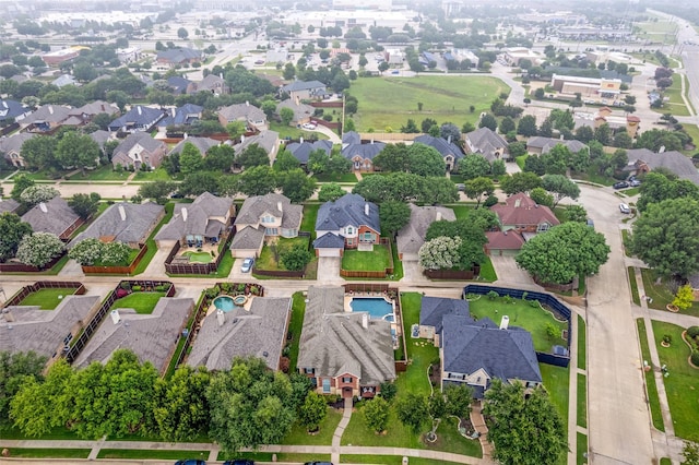 439 Fox Trl, Allen, TX 75002 - aerial overview of property's location featuring nearby suburban area