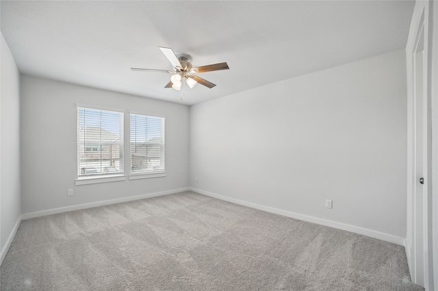 809 Vineyard Way, Forney, TX 75126 - unfurnished room featuring ceiling fan, carpet flooring, and baseboards