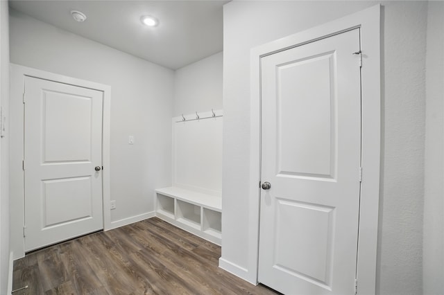 809 Vineyard Way, Forney, TX 75126 - mudroom featuring dark wood finished floors and baseboards