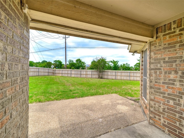 7900 Marsh Ct, Fort Worth, TX 76123 - view of yard featuring a patio area