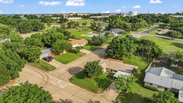 212 E Rentz St, Weatherford, TX 76086 - aerial perspective of suburban area