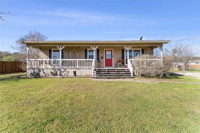 1320 Laredo Dr, Granbury, TX 76048 - ranch-style home with a porch