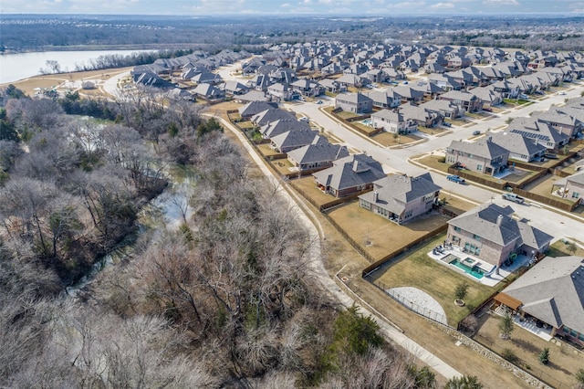 1421 Cedar Creek Dr, Anna, TX 75409 - view of property location with nearby suburban area and a large body of water