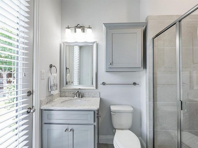 1551 Sweetwater Ln, Prosper, TX 75078 - bathroom with vanity and a shower stall