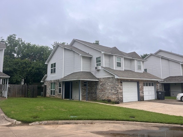 4024 Southern Charm Ct, Arlington, TX 76016 - view of front of house featuring concrete driveway, brick siding, and a garage