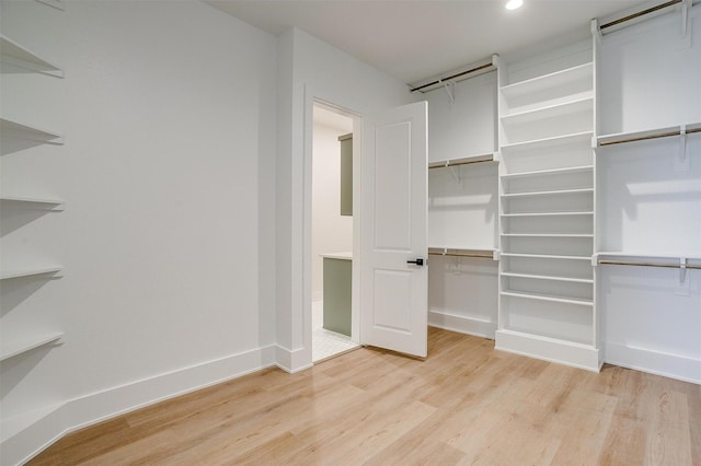 4513 Fair Creek Ter, Fort Worth, TX 76008 - spacious closet with light wood-style floors