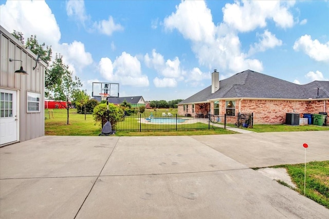 2400 Silver Maple Dr, Saint Paul, TX 75098 - view of basketball court